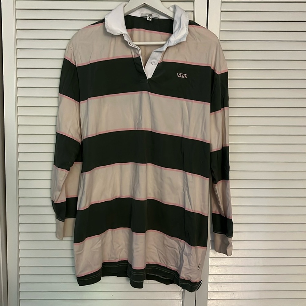 Vans oversized rugby shirt